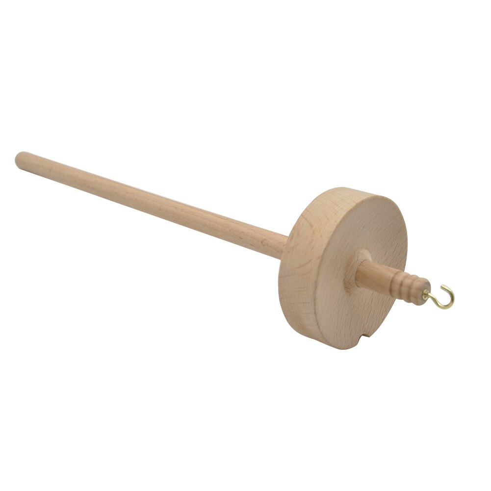 Spindel Top Whorl Garen Spin Hand Gesneden Houten Tool Voor Beginners Lad