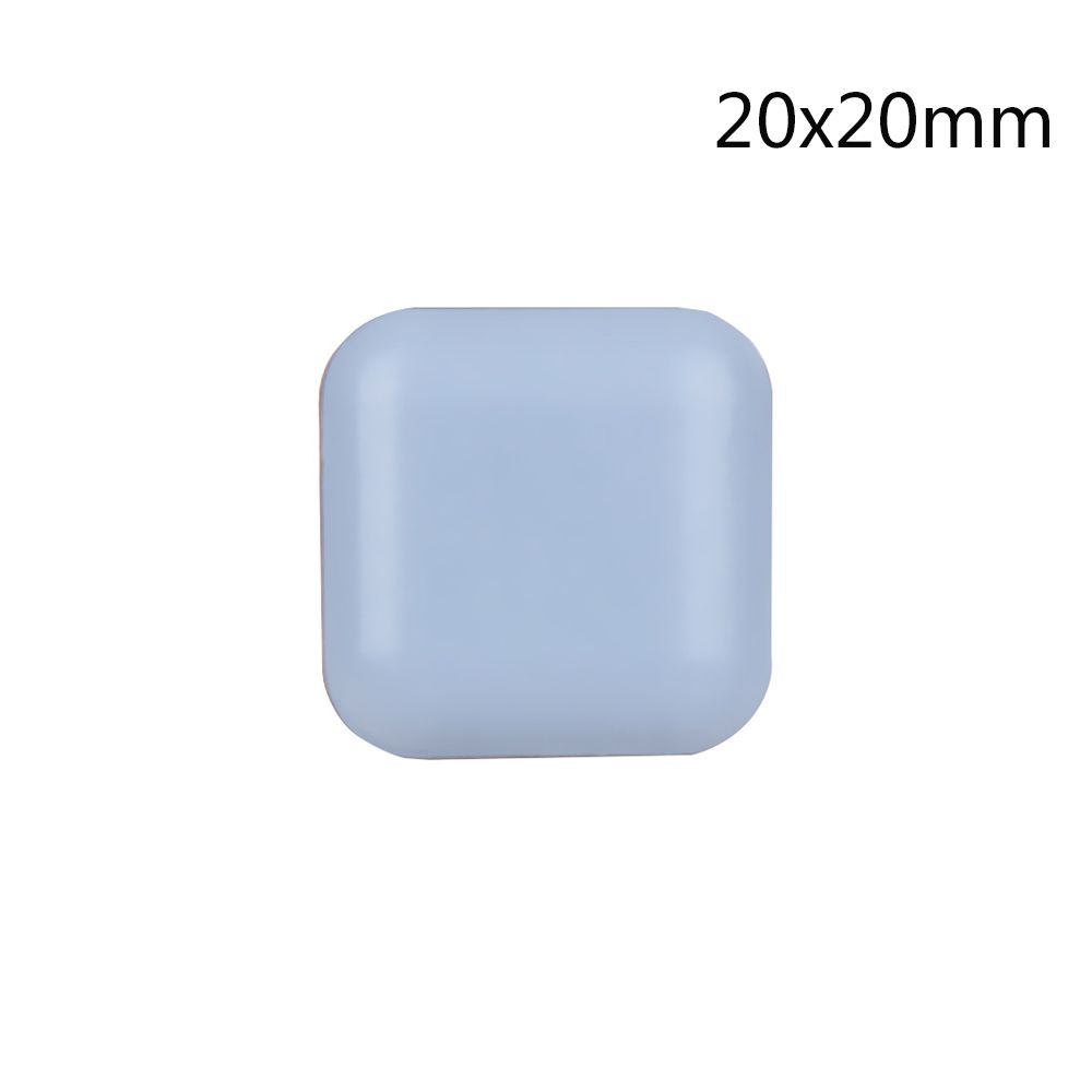 4pcs/SET Furniture Table Slider Pad Floor Protector Moving Anti-abrasion Floor Mat Easy Move Self-Adhesive Furniture Feet Pads: 20x20mm