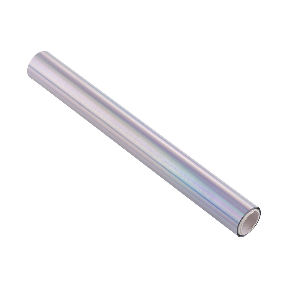 Papel de aluminio holográfico para transferencia de calor, rollo de papel de impresión en , manualidades DIY, 19,3 cm x 5m: A