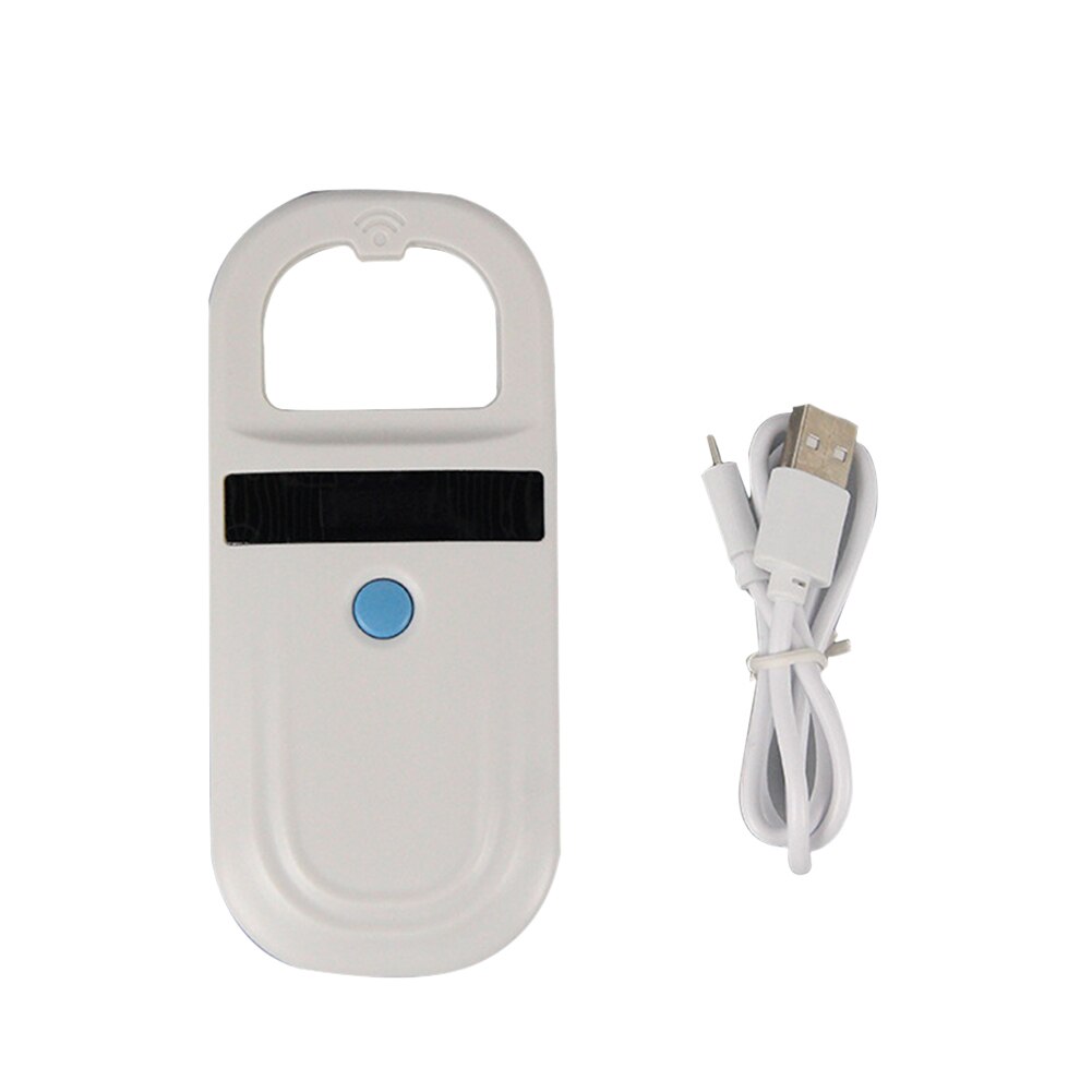 Lector de Chip Animal, decodificador de caballo, identificación de perro y gato, recargable, portátil, 134,2 Khz, FDX-B, Microchip, USB, portátil, pantalla OLED, escáner de mascotas