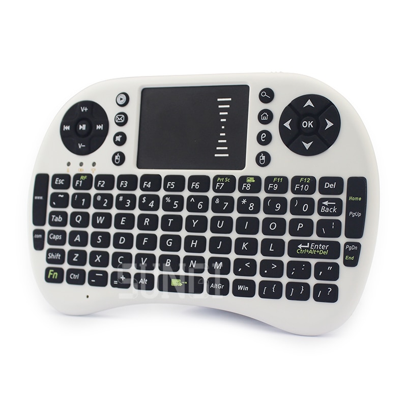 SUNGI arabe/allemand/français/thaïlandais/anglais 2.4GHz Mini sans fil i8 clavier pavé tactile AZERTY pour Android TV batterie Rechargeable
