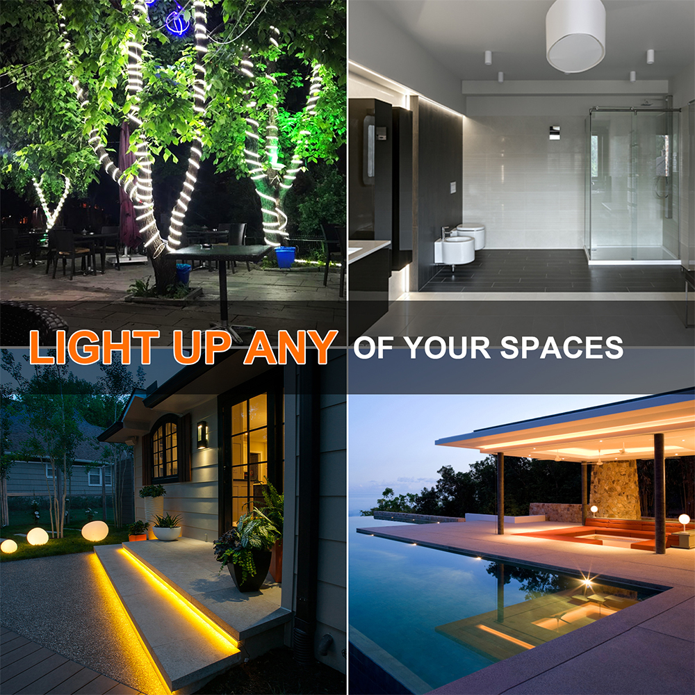 Ip68 wasserdichte LED streifen leuchten küche Kolben Band LED 1m 3m 5m schwimmbad LED streifen Schlecht flexibel Band lampe für Sauna