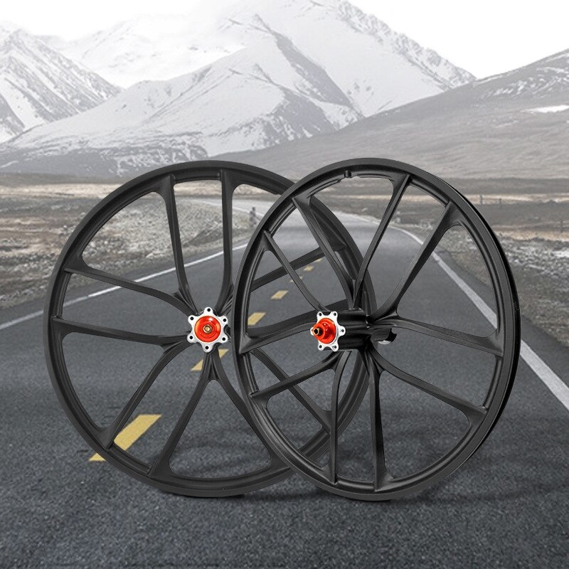 Mountainbike schijfrem wiel velg 20 inch mtb fiets legering geïntegreerde wiel velgen