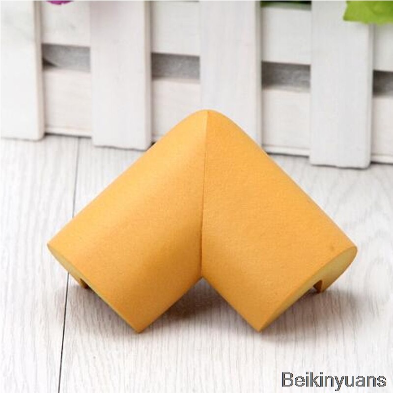 Safety Anti-collision Corner Protector 8pcs L-shaped Widened Baby Cabinet Lock Cabinet Doors Child Plastic Right Angle: Coffee 8pcs