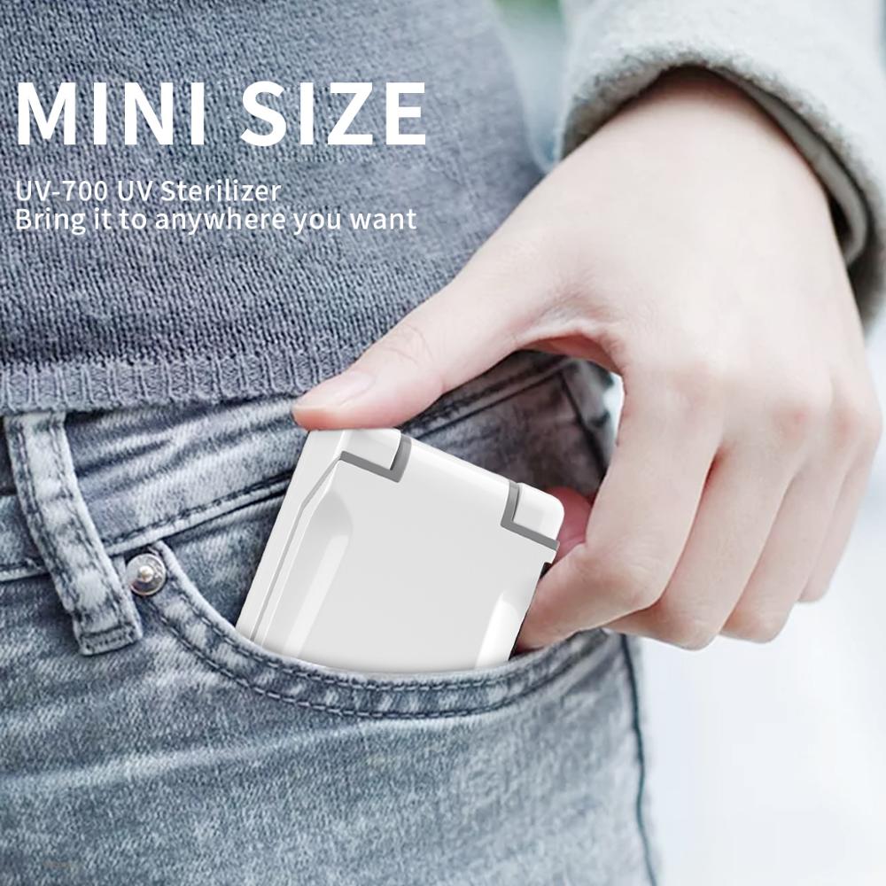 Foldable Battery Charging UV germicidal lamp UVC Sterilization Stick UV Sanitizer Light Cold Cathode UV Lamp