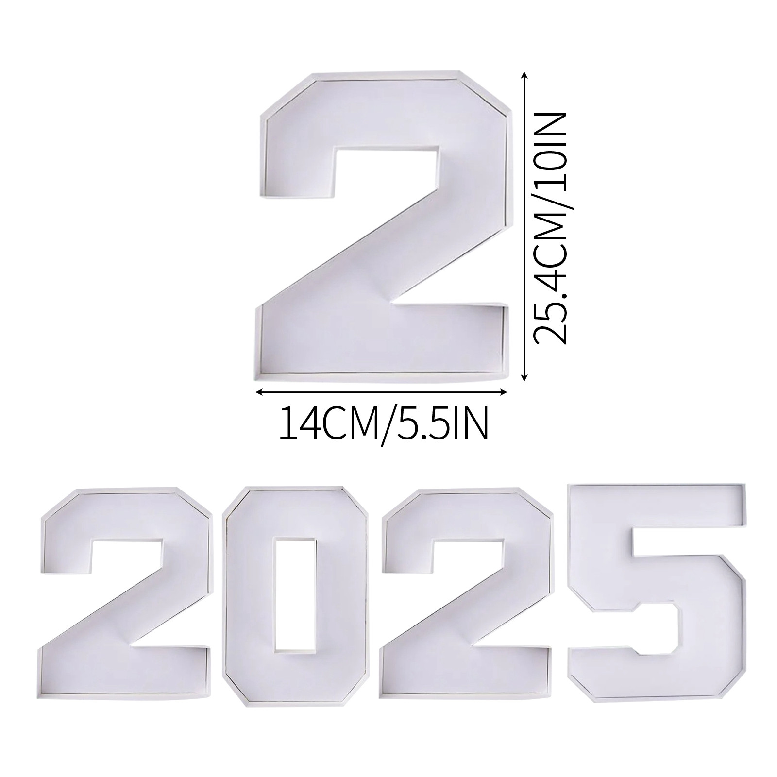 Graduation Number Board Box Food Containers Tray Fillable For Charcuterie Decorations For Party Supplies Kitchen Storage
