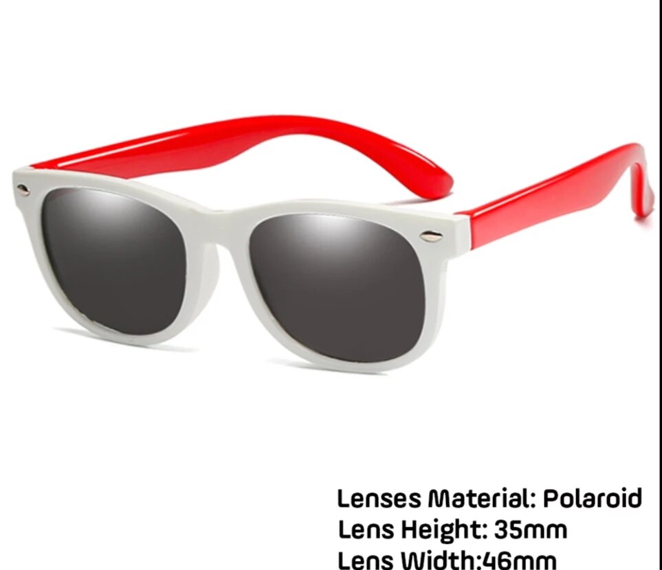 Kids Gepolariseerde Zonnebril TR90 Jongens Meisjes Zonnebril Siliconen Veiligheidsbril Cadeau Voor Kinderen Baby UV400 Eyewear: 11