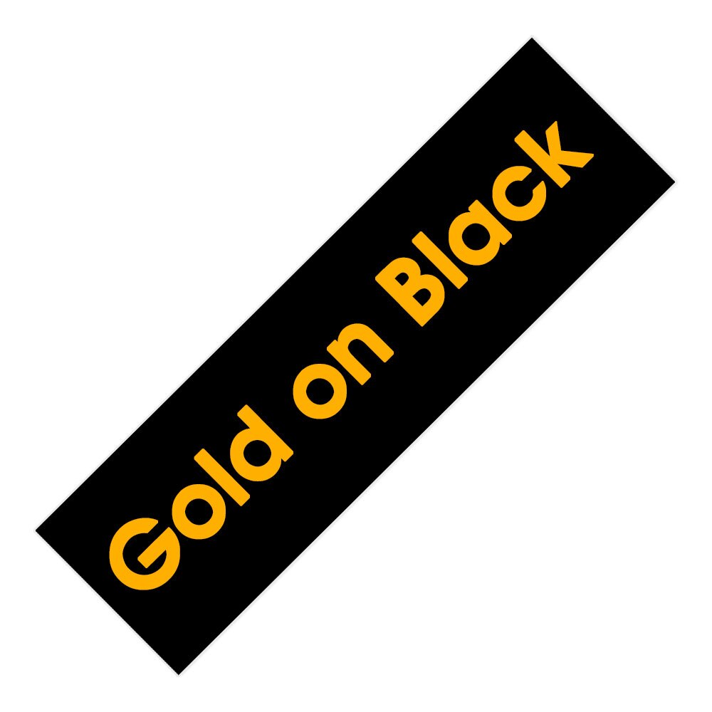 24mm Tape For Dymo D1 Label Tape 53710 53713 53714 53715 53716 53717 53718 53719 Printer Ribbon For Dymo LabelManager 400 450: Gold on Black