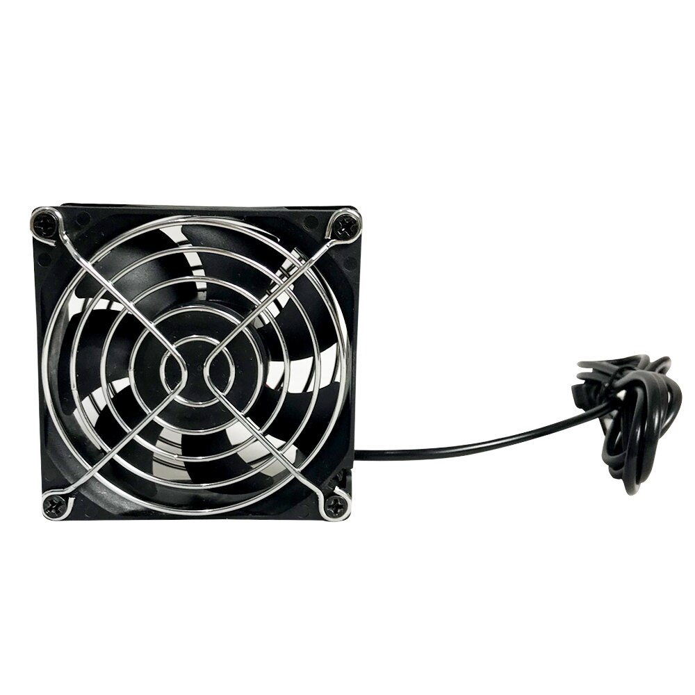 Mini Koelventilator Voor Android Tv Box Smart Set Top Box Draadloze Stille Rustige Cooler Dc 5V Usb Power 80Mm Radiator Mini Fan