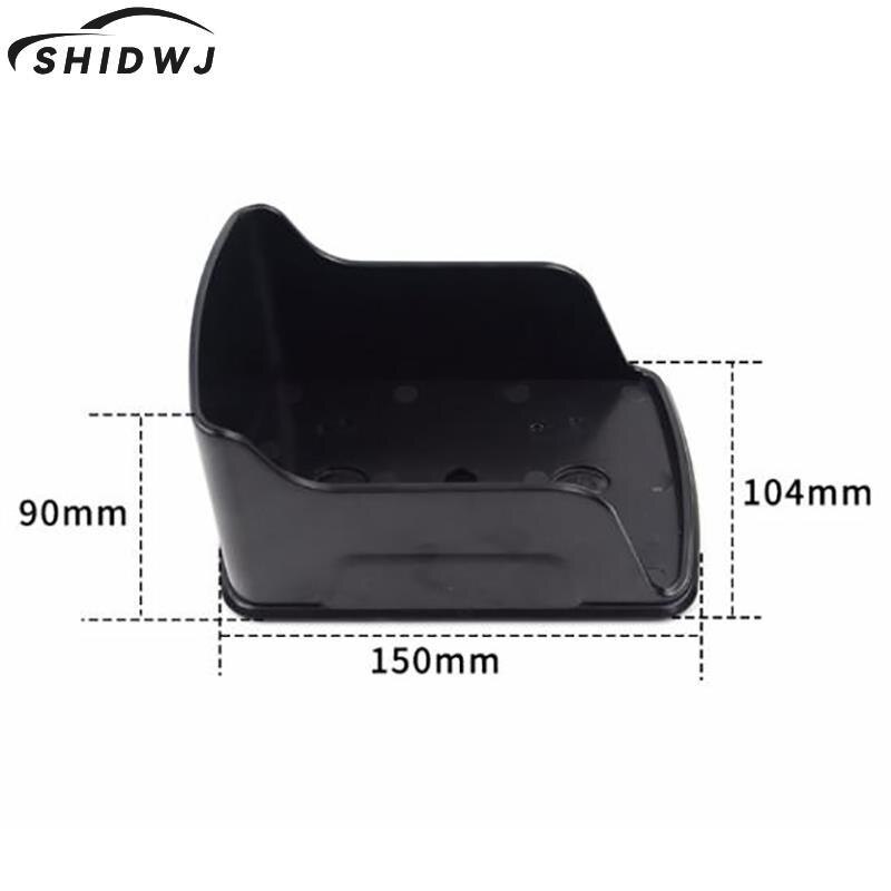 1pc Waterproof Cover For Rfid Metal Access Control Keypad Rain Cover Black Plastic Rainproof Shell Doorbell Cover Outdoor