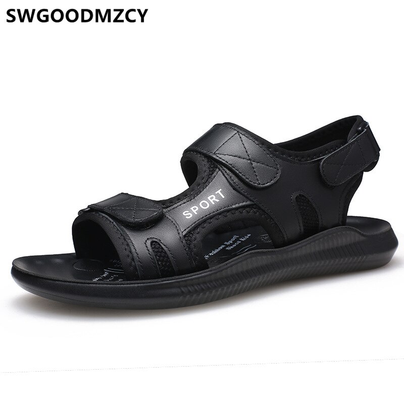 Mand sandaler sommer strand sandaler sportssko mænd åbne sko mænd sepatu sandal pria zandalias verano hombre chossure homme: 8.5