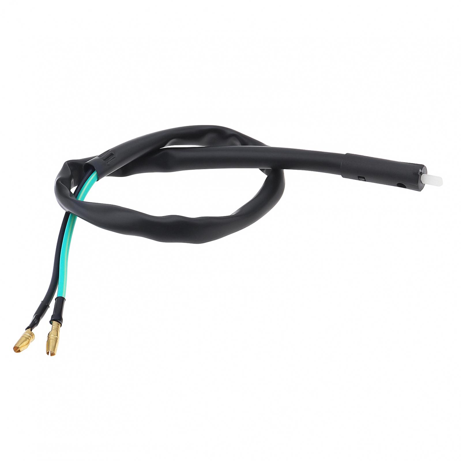 Cables de interruptor de luz de freno delantero/trasero de 2 cables aptos para motocicleta Scooter mano/pedal de pie línea de interruptor de freno de tambor