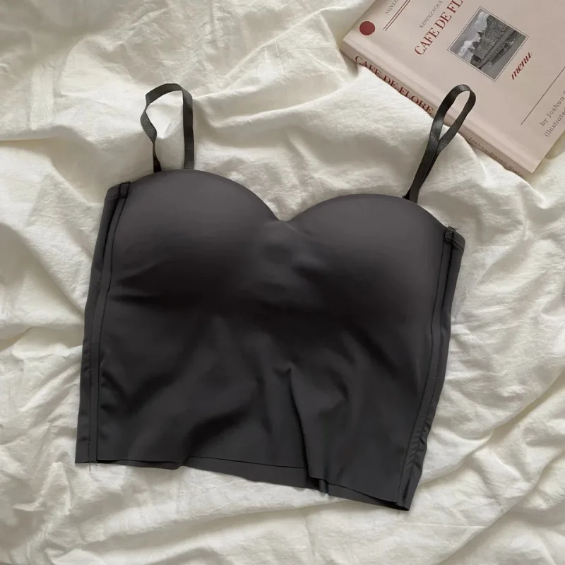 Sömlös linne för kvinnor fitness crop tops sommar tunna sexiga matchande casual linnen i issiden: Blå