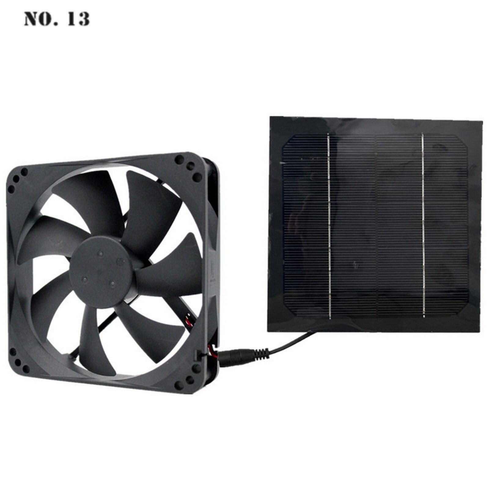 20W Solar Fan Mini Exhaust Fan for Bathroom , Kitchen Solar Exhaust Mini Fan Home Cooling and Heating Ventilation Equipment