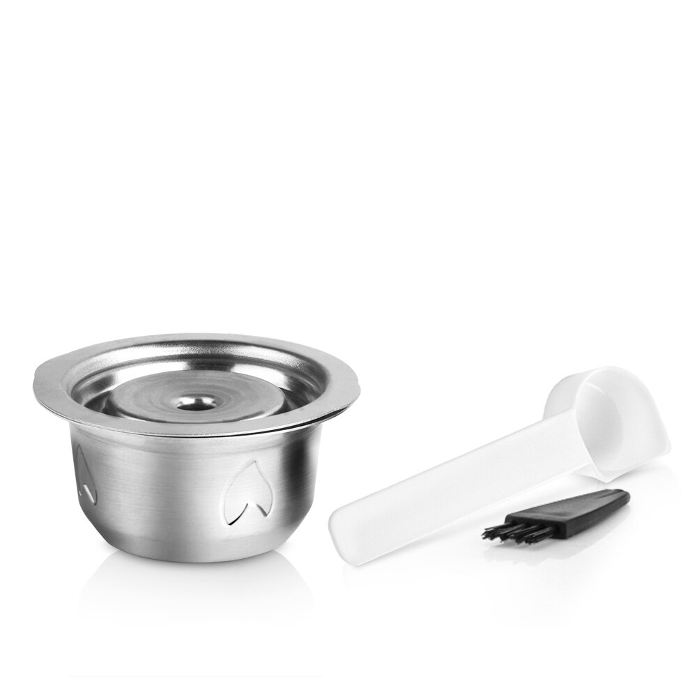 Capsules de café réutilisables en acier inoxydable, grande tasse pour Nespresso Vertuo, filtre expresso Vertuoline: 230ml / Vert fluo