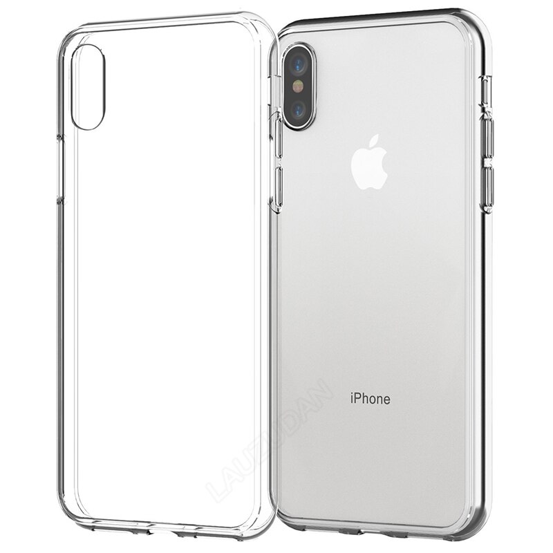 Clear Phone Case For iPhone 7 Case iPhone XR Case Silicone Soft Cover For iPhone 11 12 min XS Max X 8 7 6 s Plus 5S SE Case: For iPhone 11Pro