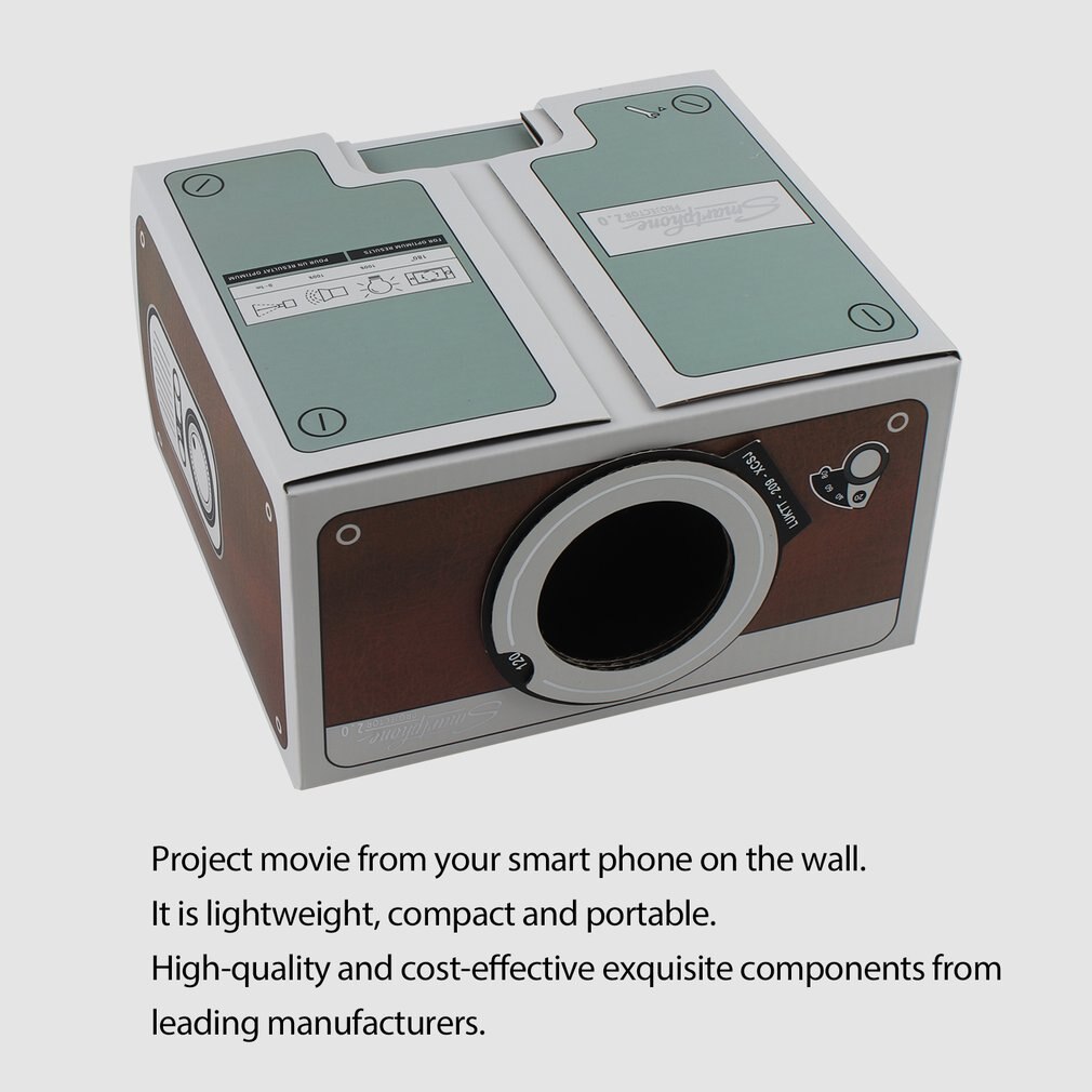 Tweede Generatie Compact Diy Smart Telefoon Digitale Home Theater Entertainment Projector Eenvoudige Installatie