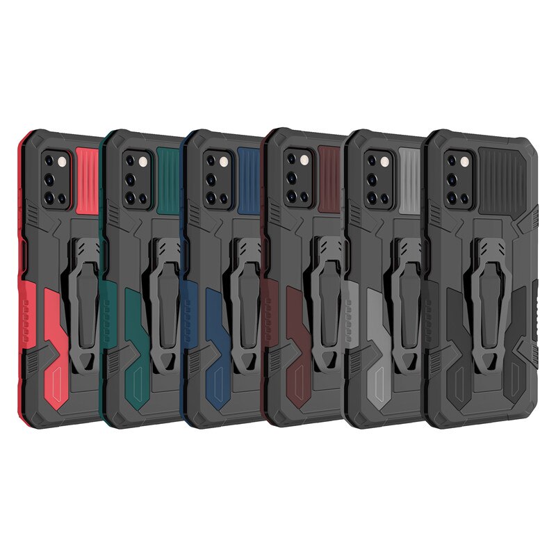 Armor Case For Samsung Galaxy A03s Case Shockproof Belt Clip Holster Cover For Samsung A03s SM-A037F/DS 6.5&quot; Coque Funda