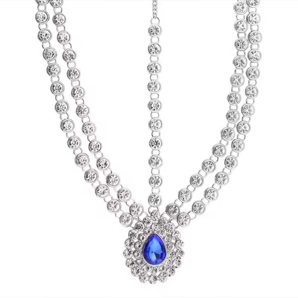 Stonefans Boho z pałąkiem na głowę kryształowa opaska na głowę łańcuszek na czoło dla nowożeńców chluba ozdoba na głowę robić tańca łańcuszek robić włosów bohema weselne akcesoria robić włosów