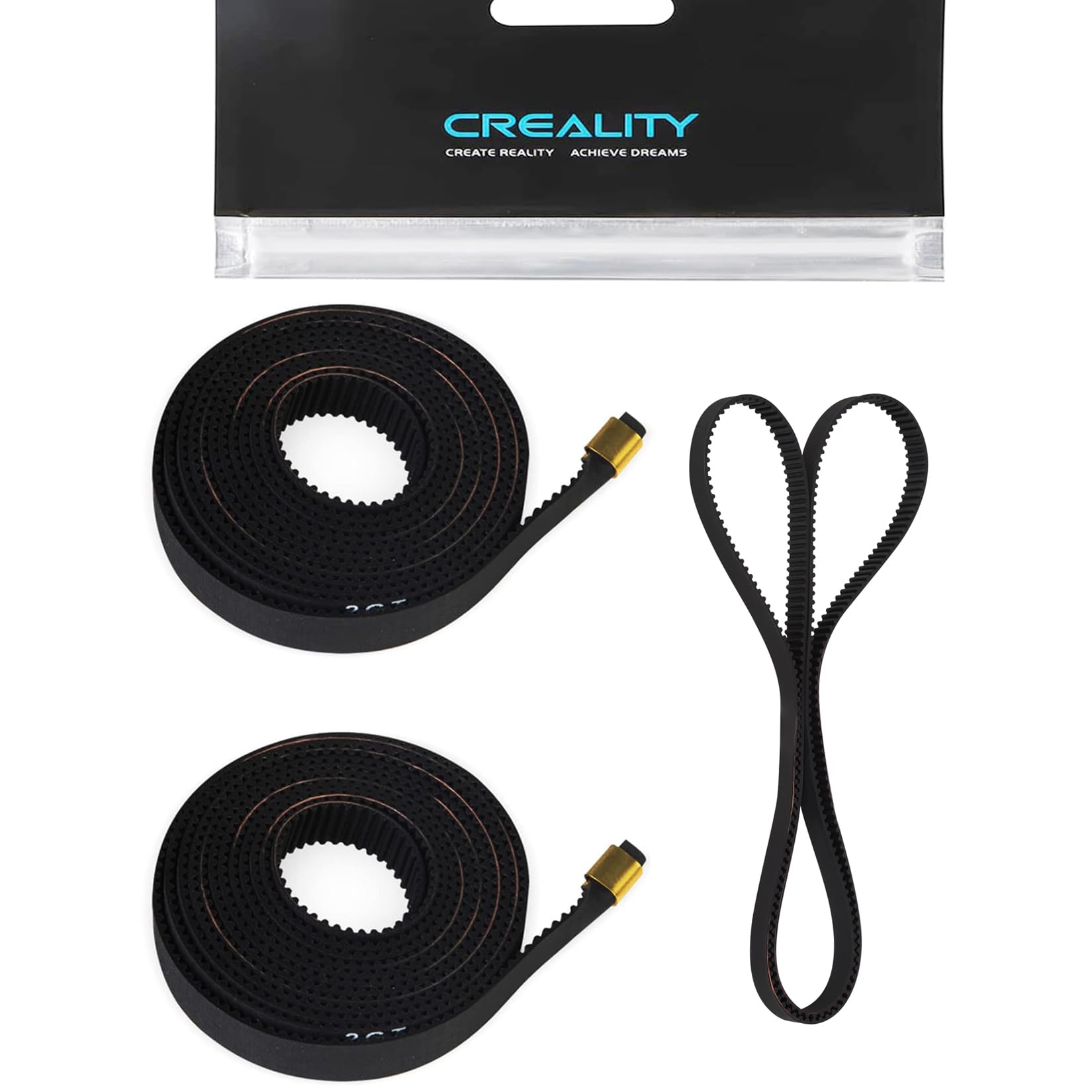 Creality Ender-3 V3 SE X+Y-axis and Ring Belt Rubber Black 2GT W6×L630 Original 3D Printer Accessories