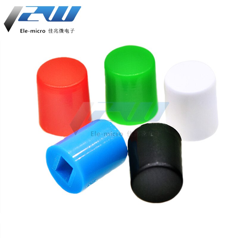 50 Stks/partij Knop Cap A06, cilindrische 6*7 Met 8.5*8.5 8*8 7*7 5.8*5.8 Switch Cap
