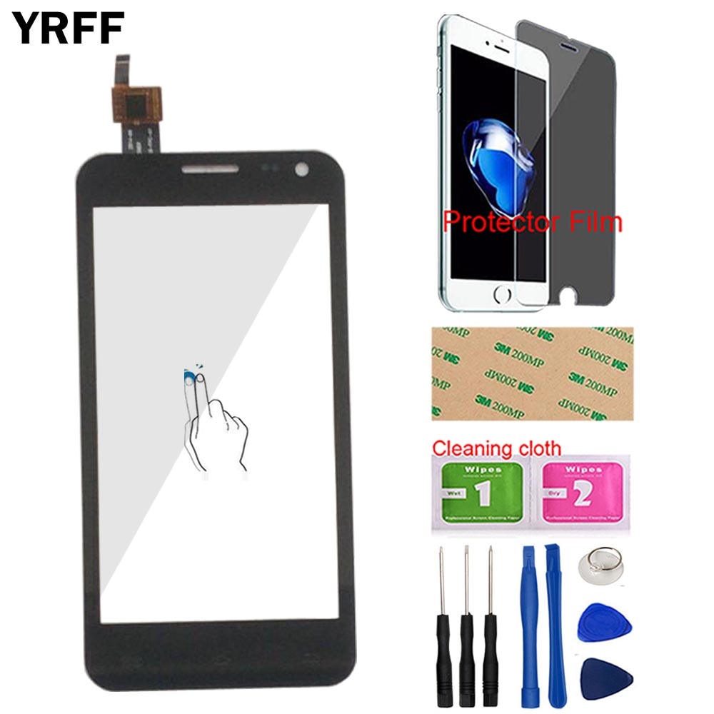 Touchscreen touchscreen voor keneksi zeta / zeta 2 touchscreen digitizer paneel voor glas 4.5 '' mobiele tools beschermfolie