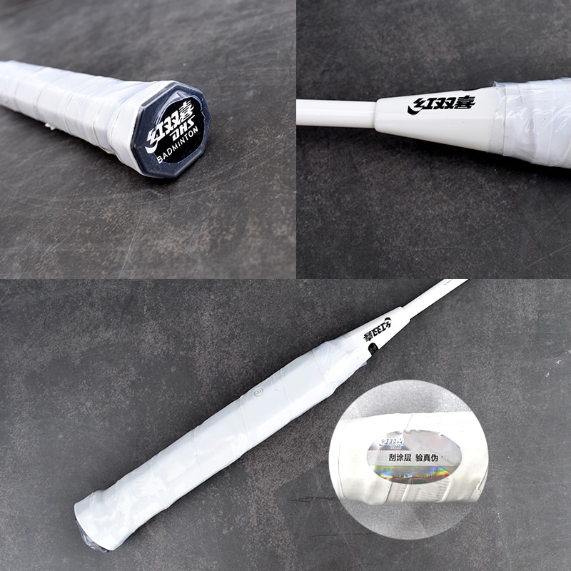 DHS 1PCS Badminton Racket Set Carbon Fiber Badminton Racket with 3 Shuttlecocks and Carrying Bag for Beginner