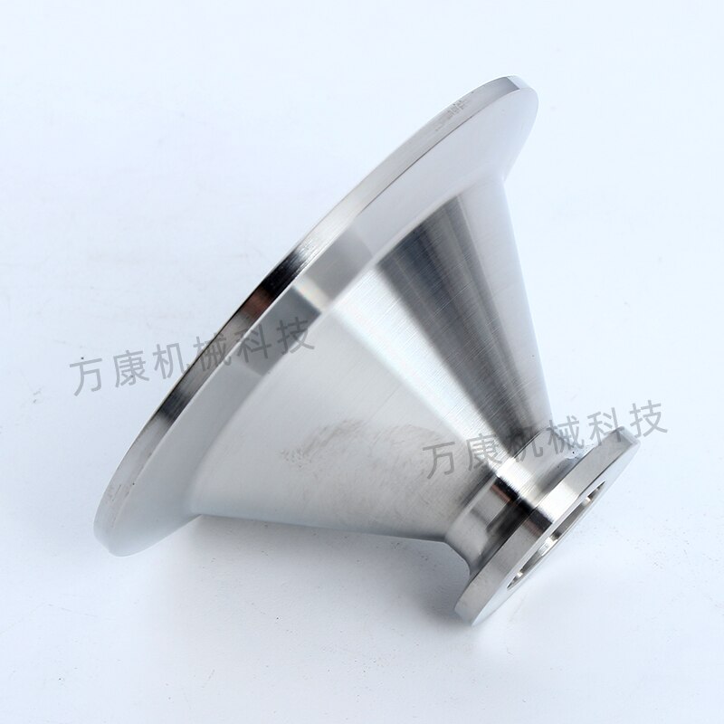 KF Vacuum 304 Stainless Steel Size Head Flange Chuck Adapter Quick Assembly Reducer Joint KF16 25 40 50