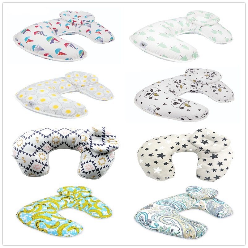 Oreiller d'allaitement pour nourrissons | Multifonctionnel, protecteur de la taille, en forme de U, coussin d'allaitement pour bébés