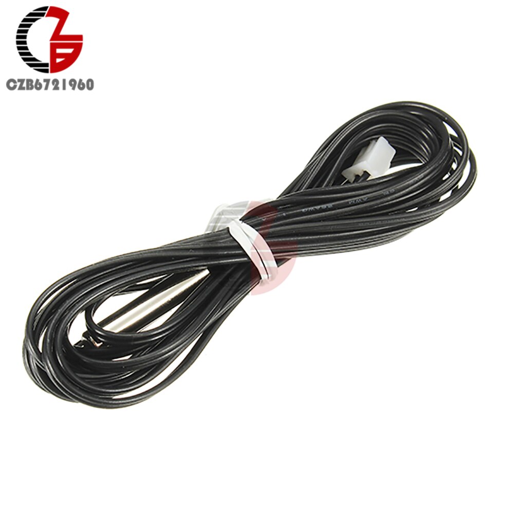 2 Ch Pwm Dc Motor Temperatuur Speed Controller Regulator Led Licht Fan Thermische Warmte Speed Control Met Koellichaam 4 draden