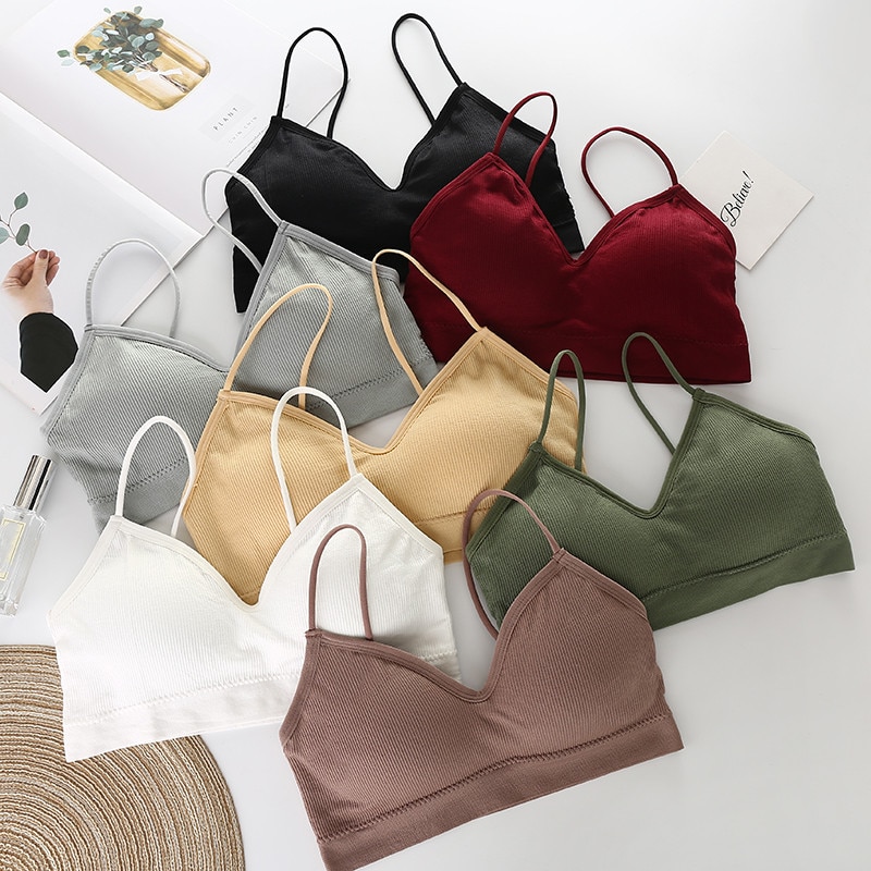 Sujetador deportivo sin espalda Top deportivo Sujetador deportivo sin costuras Yoga mujeres sujetador Tops Bralette cuello en V Sujetador deportivo Push Up