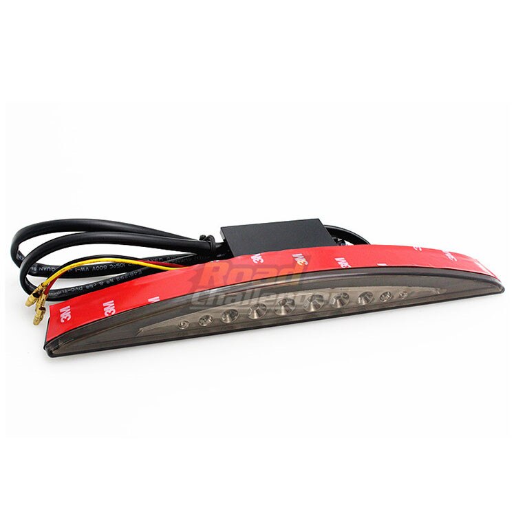 Voor harley breakout fxsb - motoraccessoires smoke achterspatbord tip led rem achterlicht lamp