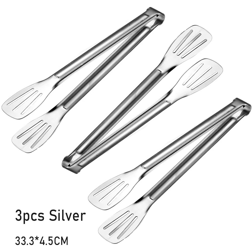 Roestvrij staal antislip voedselklem keukengerei buffet kookgereedschap broodclip accessoires voor desserts salades barbecue: Bordeaux