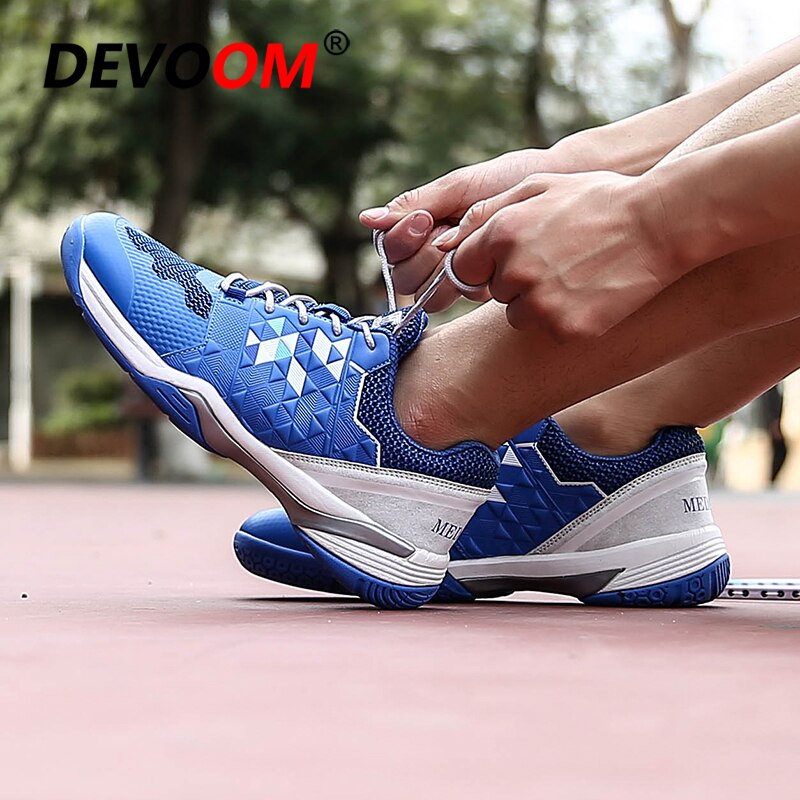 Badminton Shoes Men Women Volleyball Shoes Unisex Light Sports Breathable Shoe Women Sneakers Wear-resistant Tenis Mujer 45