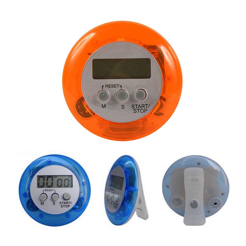 Minuteur de cuisine magnétique numérique à cristaux liquides nouveauté, avec horloge à décompte, alarme forte, minuteur pour la cuisine, 1 pièce