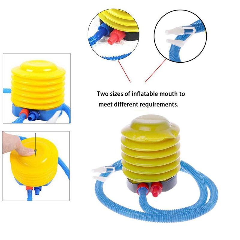 Pompe à Air pour jouet gonflable/ballons/natation ballon pompe décoration pompe gaz pied anneau compresseur pour fête K2C8