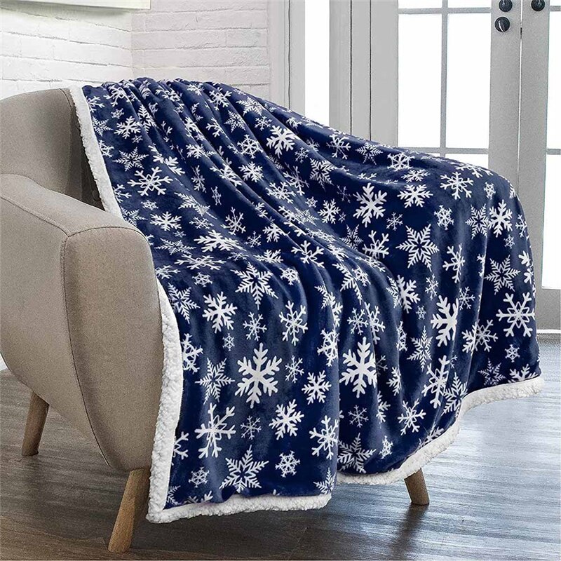 Kerst Plaid Dekens Gooi Wollen Dekens Voor Bedden Dubbellaags Winter Comfort Katoen Fluffy Pluche Deken: MT-3