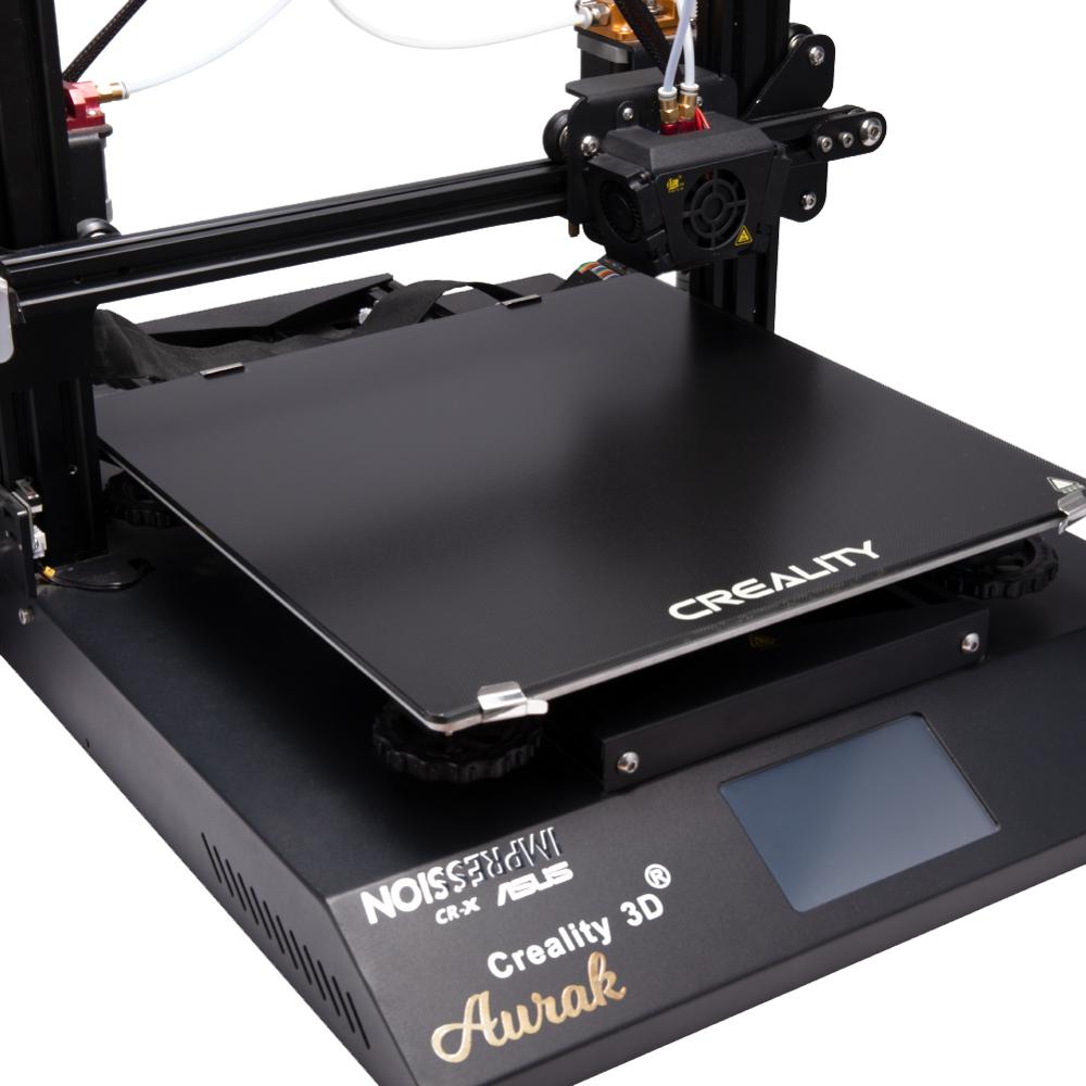 CREALITY Tempered Glass Build Plate Platform Hotbed Heated Bed Build Surface 310x320x3mm For CR-10S PRO/CR-X/CR-10 V2 3D Printer