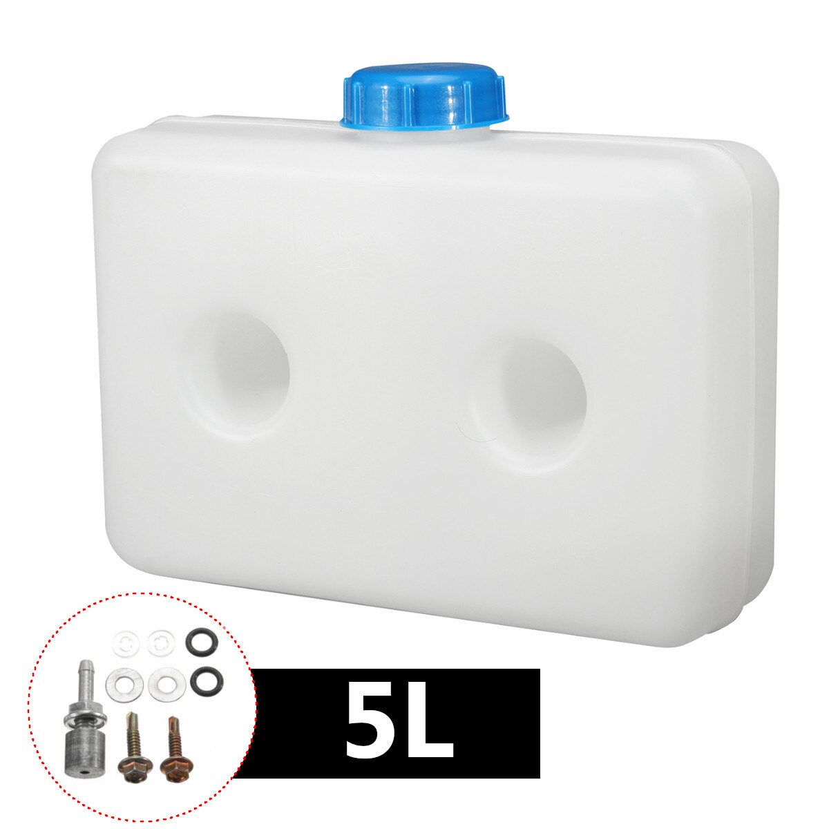 Réservoir de carburant pour voiture, 5l, 6,5 l, 7l, 10l, chauffage à Air, Diesel, boîte de rangement, réservoir d'eau, plastique: 5L