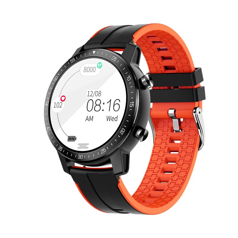 S30 Smart Armband Sport Fitness Tracker Horloge Hartslag Slaap Monitoring Waterdichte Klok Mannen Camera Remote Horloge: Black Orange