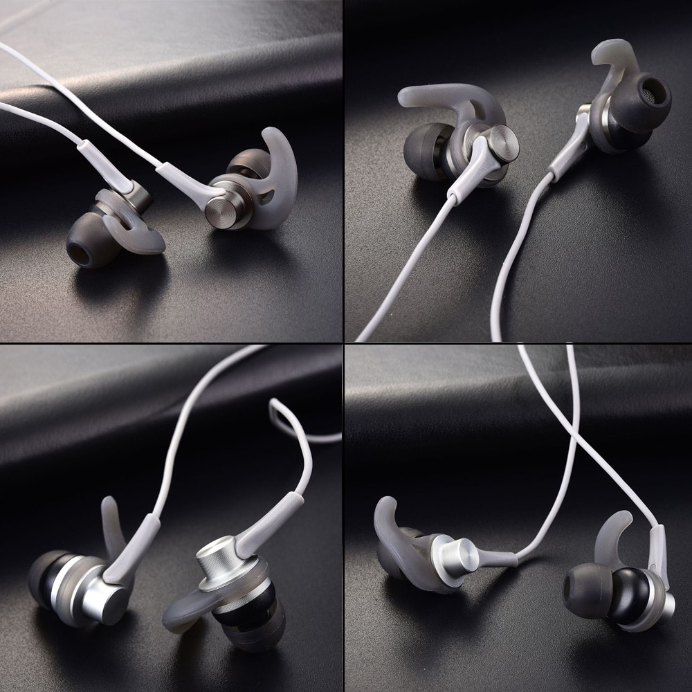 Duszake DQ1 Stereo Bass Hoofdtelefoon Voor Telefoon Sport In-Ear Bedrade Koptelefoon Metal Hifi Oortjes Met Microfoon Voor Samsung xiaomi