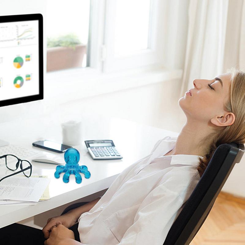 Hoofdmassage Hoofdhuidmassage Octopus Hoofdhuid Stress Relax Spa Healing Legering Gezondheidszorghulpmiddel Lichaam Hoofdmassage Schoonheid Gezondheidshulpmiddel