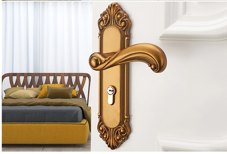 Lavuzo deurkruk Caserta Zwart PC72 schild - Deurklink Zwart