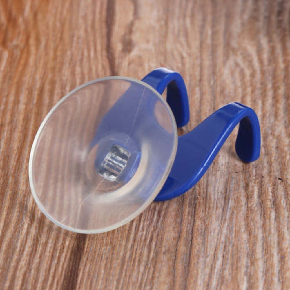 Ventosa para rastrillo de afeitar de plástico transparente para baño, soporte para maquinilla de afeitar con ventosa, bastidores de almacenamiento para pared del hogar, 1 unidad