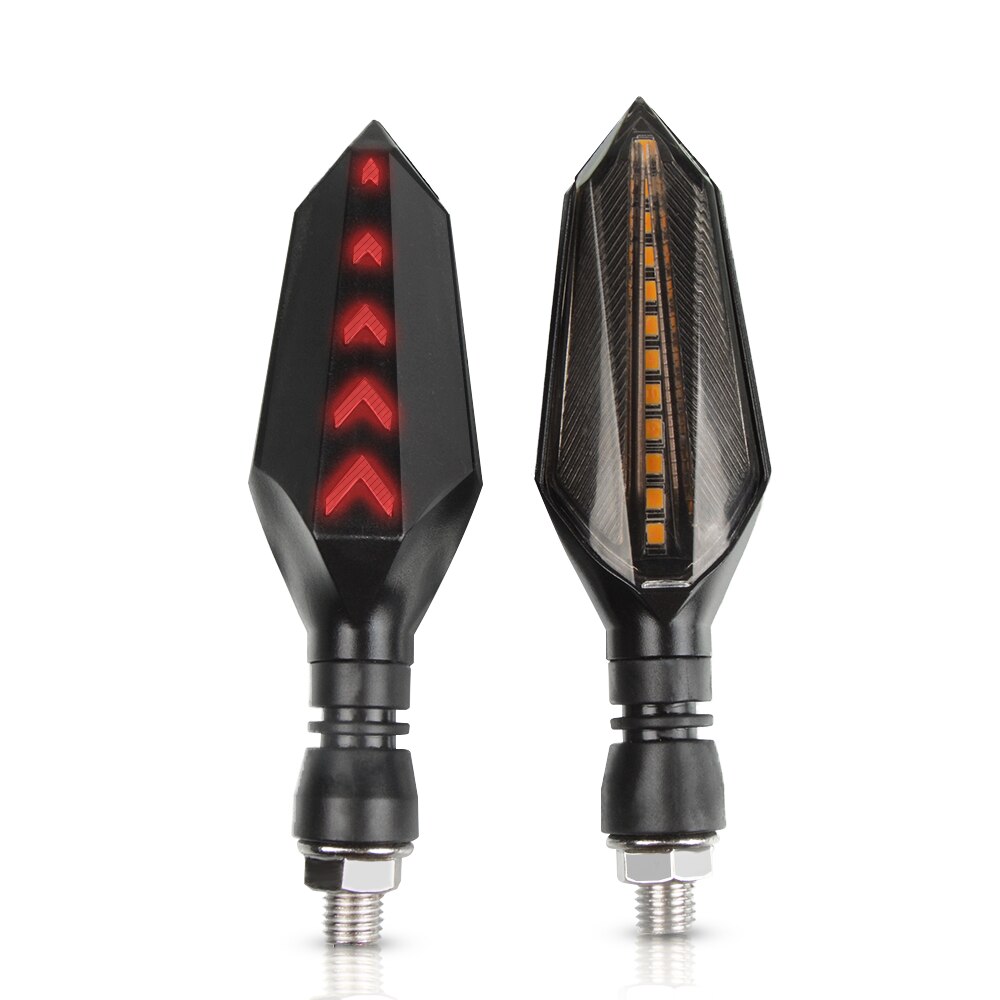 Clignotant en cours d'exécution lumières Flash | Moto pour SUZUKI GSXS 125 150 750 1000 F ABS GSXS750 GSXS1000: Rouge