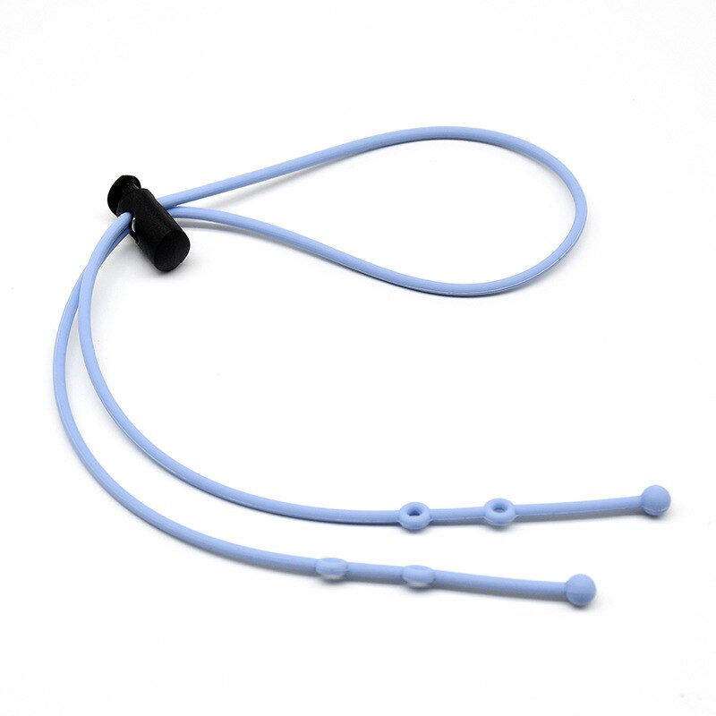 FAST SHIP! 28cm Silicone Mask Hanging Rope Face Mask Lanyard Mask Holder Adjustable Traceless Ear Hanging Rope Mask Accessories: 04