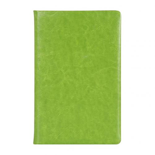 Faux Leather Portable Travel A5 Student Notebook Diary Notepad School Stationery: Green