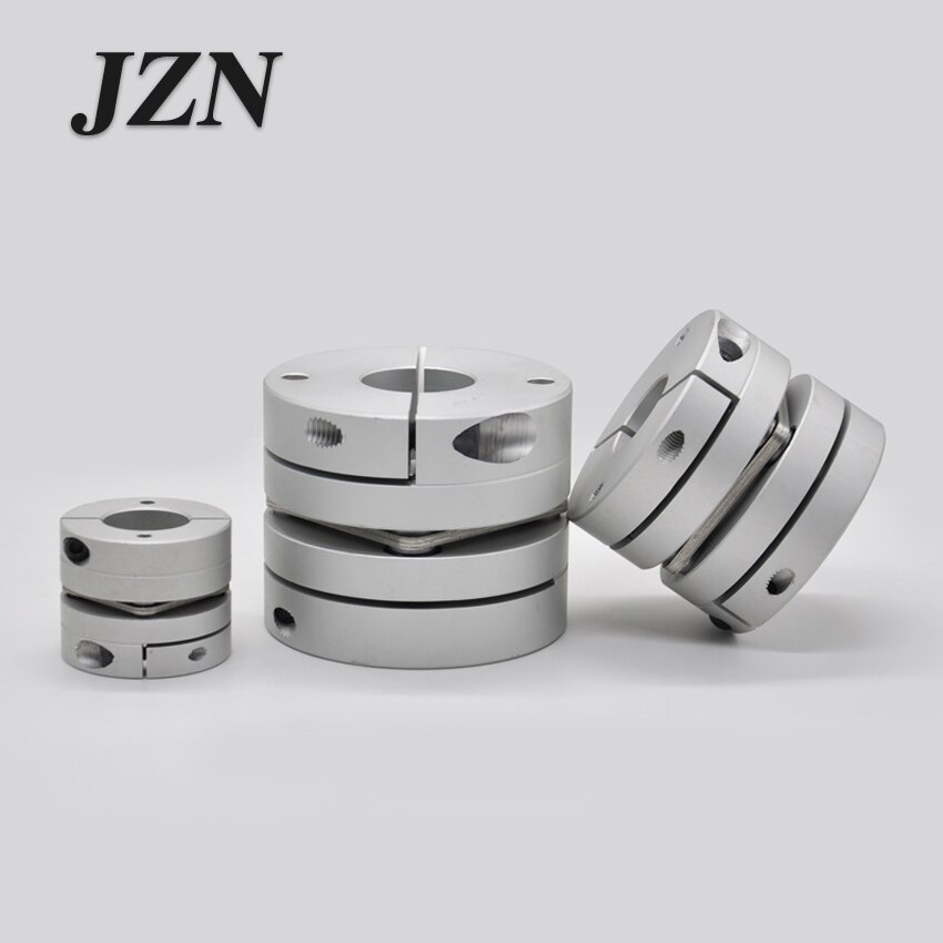 !  (1 stuks) aluminium elastische enkelvoudige membraankoppeling grote koppel schroef servomotorkoppeling