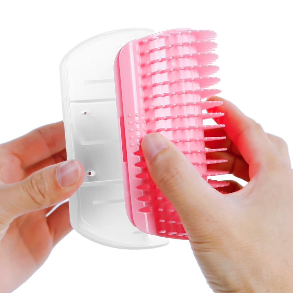 Cat Scratcher Brush Corner Cat Massage Self Groomer Comb Brush Cat Rubs the Face with a Tickling Comb Cat Pet Supplies