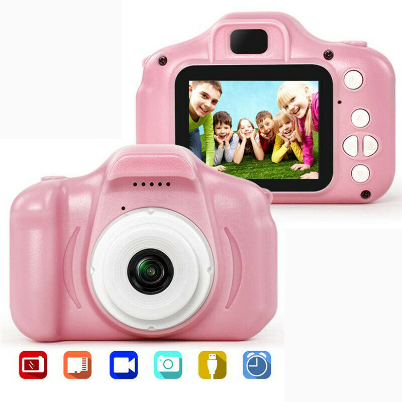 Children 1080P Digital Camera 2.0 inch LCD HD Mini Camera, Children's Educational Toy Baby Birthday Digital Camera